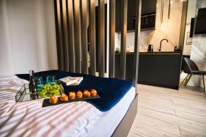 Kuchyňa alebo kuchynka v ubytovaní ApartPark Centrum Zator