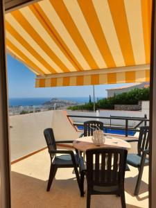 Balkón alebo terasa v ubytovaní Apartamentos Vista