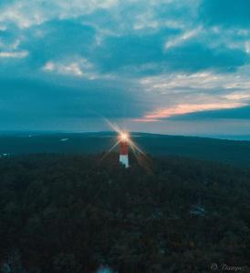 Příroda nedaleko venkovského domu