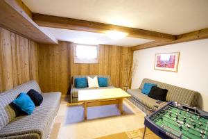 Χώρος καθιστικού στο Chalet & Apartments Tiroler Bua