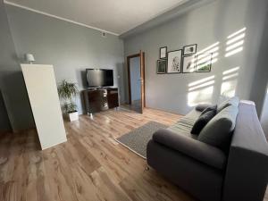 Telewizja i/lub zestaw kina domowego w obiekcie Apartamenty Trzciana