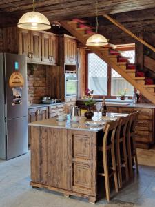 Cucina o angolo cottura di Uue-Jaani Talu puhkemaja