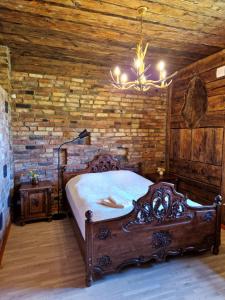 Letto o letti in una camera di Uue-Jaani Talu puhkemaja
