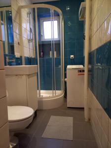 Kúpeľňa v ubytovaní APARTAMENTY-MI PLAC ZAMKOWY + 17 fotografií