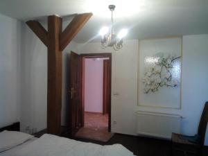 Postel nebo postele na pokoji v ubytování Green Club