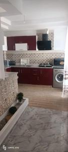 Η κουζίνα ή μικρή κουζίνα στο Residence Anas Kelibia