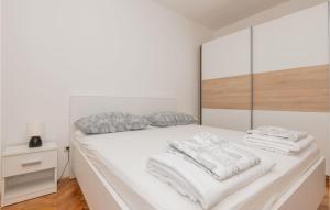 Postel nebo postele na pokoji v ubytování Three-Bedroom Holiday Home In Donji Prolozac