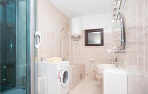 Koupelna v ubytování Three-Bedroom Holiday Home In Donji Prolozac