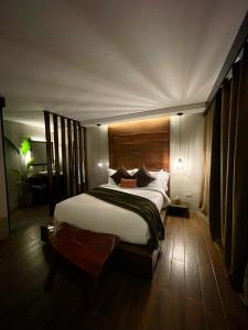Postel nebo postele na pokoji v ubytování Ahana Resort El Nido
