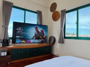 تلفاز و/أو أجهزة ترفيهية في Azumaya guest house