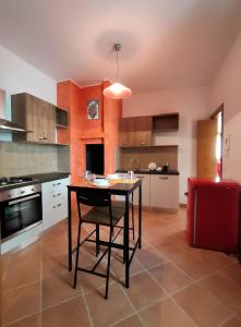 Η κουζίνα ή μικρή κουζίνα στο B&B a Casa Mia