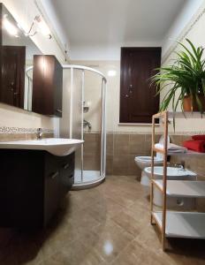 Ένα μπάνιο στο B&B a Casa Mia