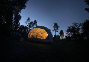 Zdjęcie z galerii obiektu Borowy Glamp więcej niż domki w mieście Męcikał
