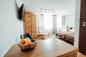 Posteľ alebo postele v izbe v ubytovaní Willa Zaciszne Centrum Augustów