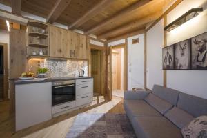A kitchen or kitchenette at Appartement Murmele