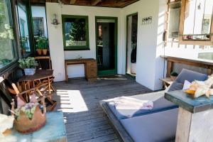 A seating area at Appartement Murmele