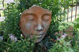 A garden outside Appartement Murmele