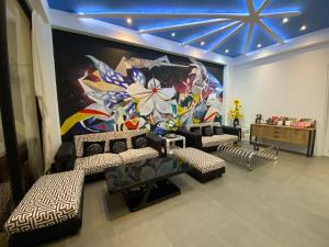 Posezení v ubytování Beauty House Homestay
