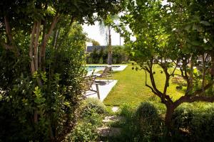 Zahrada ubytování R&G luxury accommodation Kalymnos villa