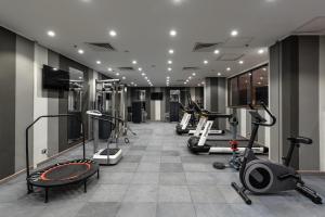Fitness centrum a/nebo fitness zařízení v ubytování Rhactus Hotel, New Alamein