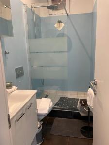 Kúpeľňa v ubytovaní Shanti Home
