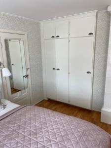 Postel nebo postele na pokoji v ubytování Yaberg Affären
