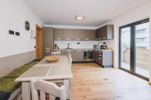 Kuchnia lub aneks kuchenny w obiekcie Premium Apartments Areit by we rent, SUMMERCARD INCLUDED
