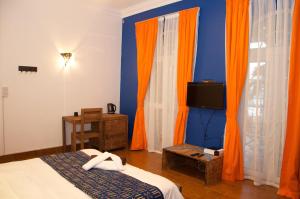 เตียงในห้องที่ Villa Anakao Mauritius