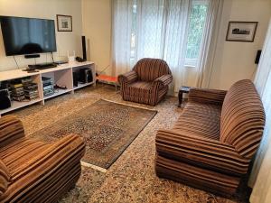 TV o dispositivi per l'intrattenimento presso Snow Leopard Lodge