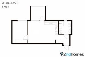 Modern 1BR Apartment with Balcony next to Railway Station - Hosted by 2ndhomes平面图