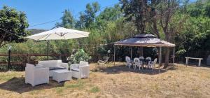 A garden outside Casa Ariel