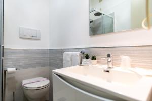 Koupelna v ubytování Hotel Corso