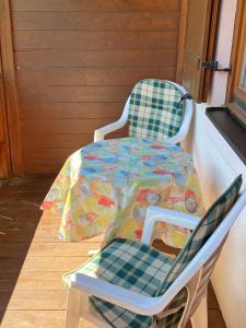 Posezení v ubytování Ferienwohnung Sonnenschein