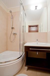 Koupelna v ubytování Apartamenty Villa Fiori