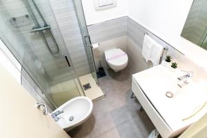 Koupelna v ubytování Hotel Corso