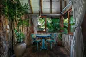 Zahrada ubytování Hidden Treehouse Tulum Eco-Hotel