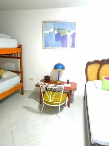 Postel nebo postele na pokoji v ubytování MISS LUCY