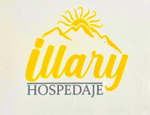 um logótipo para um hosppectedride de Houston em HOSPEDAJE ILLARY em Huaraz