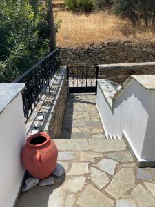 Balkón alebo terasa v ubytovaní AGKYRA Rooms (Love)