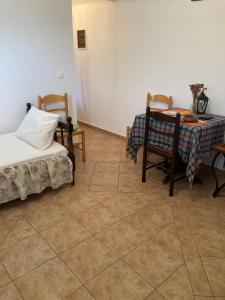 Posteľ alebo postele v izbe v ubytovaní AGKYRA Rooms (Love)