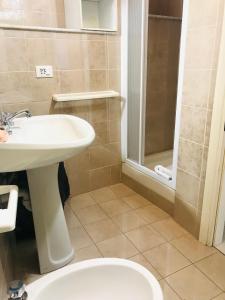 A bathroom at Il Balconcino delle CinqueTerre