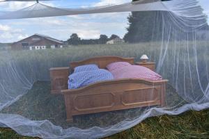 Krevet ili kreveti u jedinici u okviru objekta Open air, Bett im Kornfeld