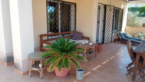 Μπαλκόνι ή βεράντα στο Habitaciones Jacaranda