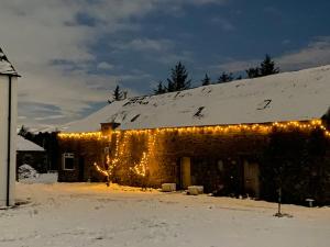 Ladyurd Farmhouse om vinteren