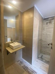 Et badeværelse på Hotel Bariloche Ski