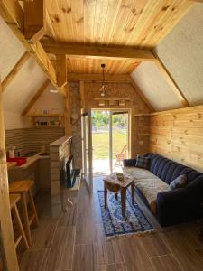 O zonă de relaxare la Durmitor Bungalows