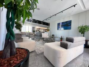 אזור ישיבה ב-Rozafa Palace Hotel