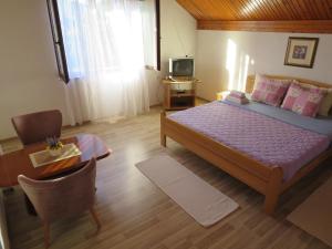 Postel nebo postele na pokoji v ubytování Guest house Ruza