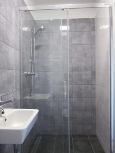 Kúpeľňa v ubytovaní Vila Rybníček