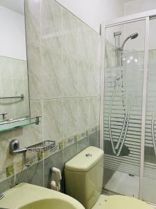 Koupelna v ubytování Ivana Homestay
